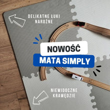 Załaduj obraz do przeglądarki galerii, Mata piankowa Simply! Grey