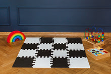 Załaduj obraz do przeglądarki galerii, Mata piankowa Mini Puzzle Black