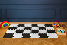 Załaduj obraz do przeglądarki galerii, Mata piankowa Mini Puzzle Black