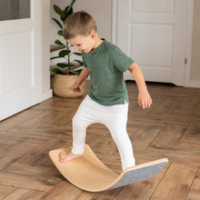 Załaduj obraz do przeglądarki galerii, Balance Board deska 80x30cm z filcem